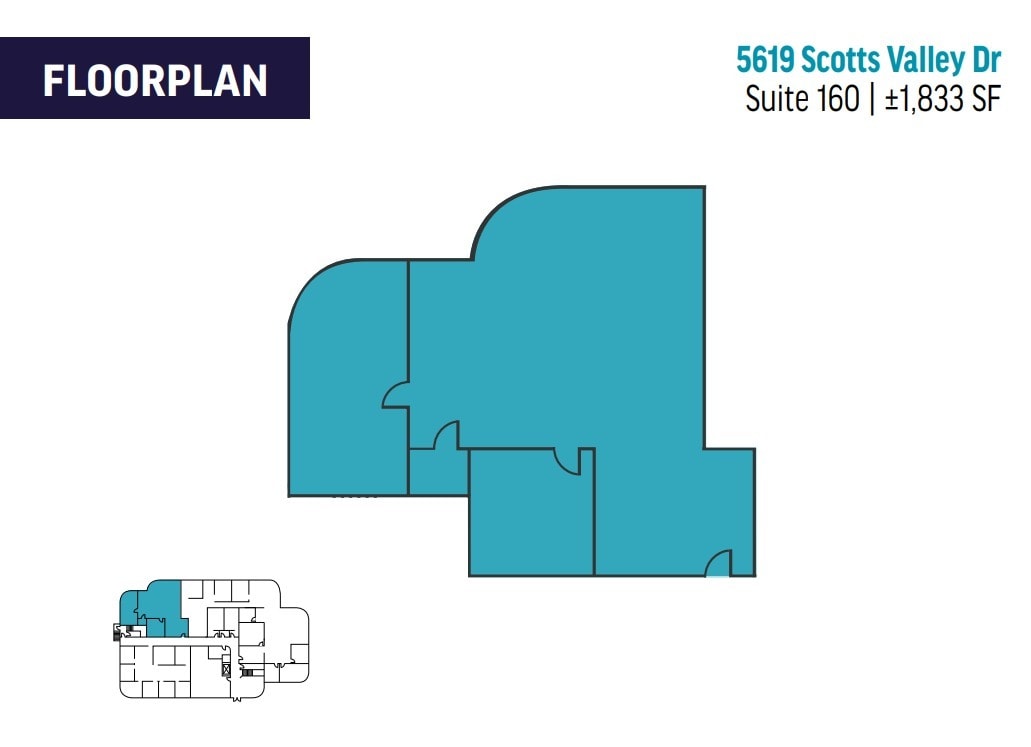 5619 Scotts Valley Dr, Scotts Valley, CA for lease Floor Plan- Image 1 of 1