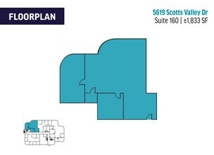 5619 Scotts Valley Dr, Scotts Valley, CA for lease Floor Plan- Image 1 of 1