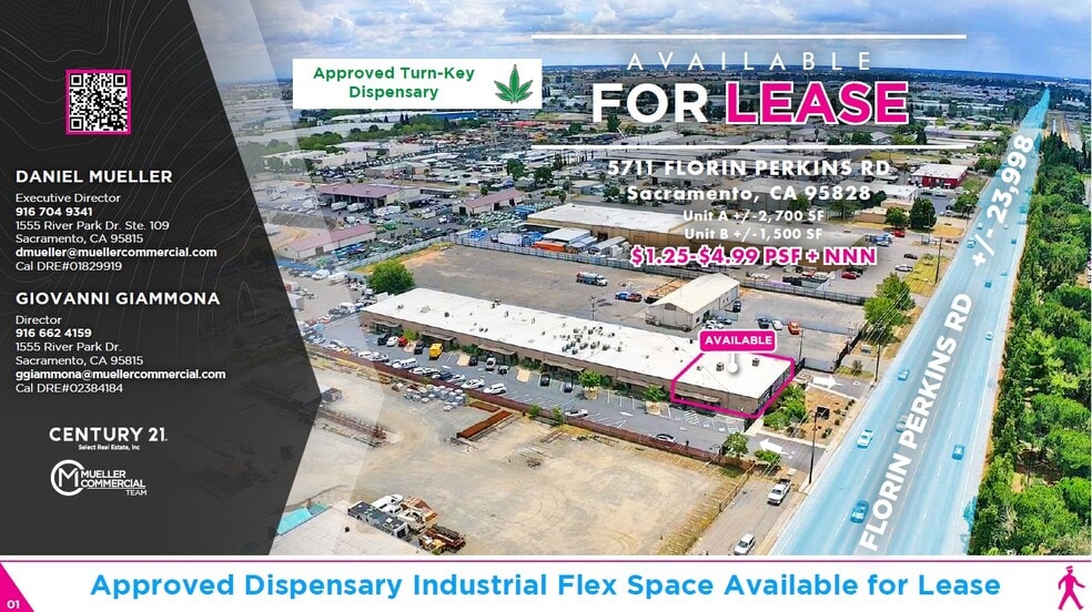 5711 Florin Perkins Rd, Sacramento, CA for lease - Building Photo - Image 1 of 4