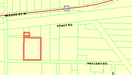 8600 Mallory Rd, Jacksonville, FL for lease - Plat Map - Image 3 of 8