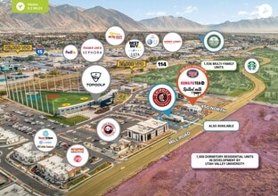 665 450 N, Vineyard, UT - Aérien  Vue de la carte