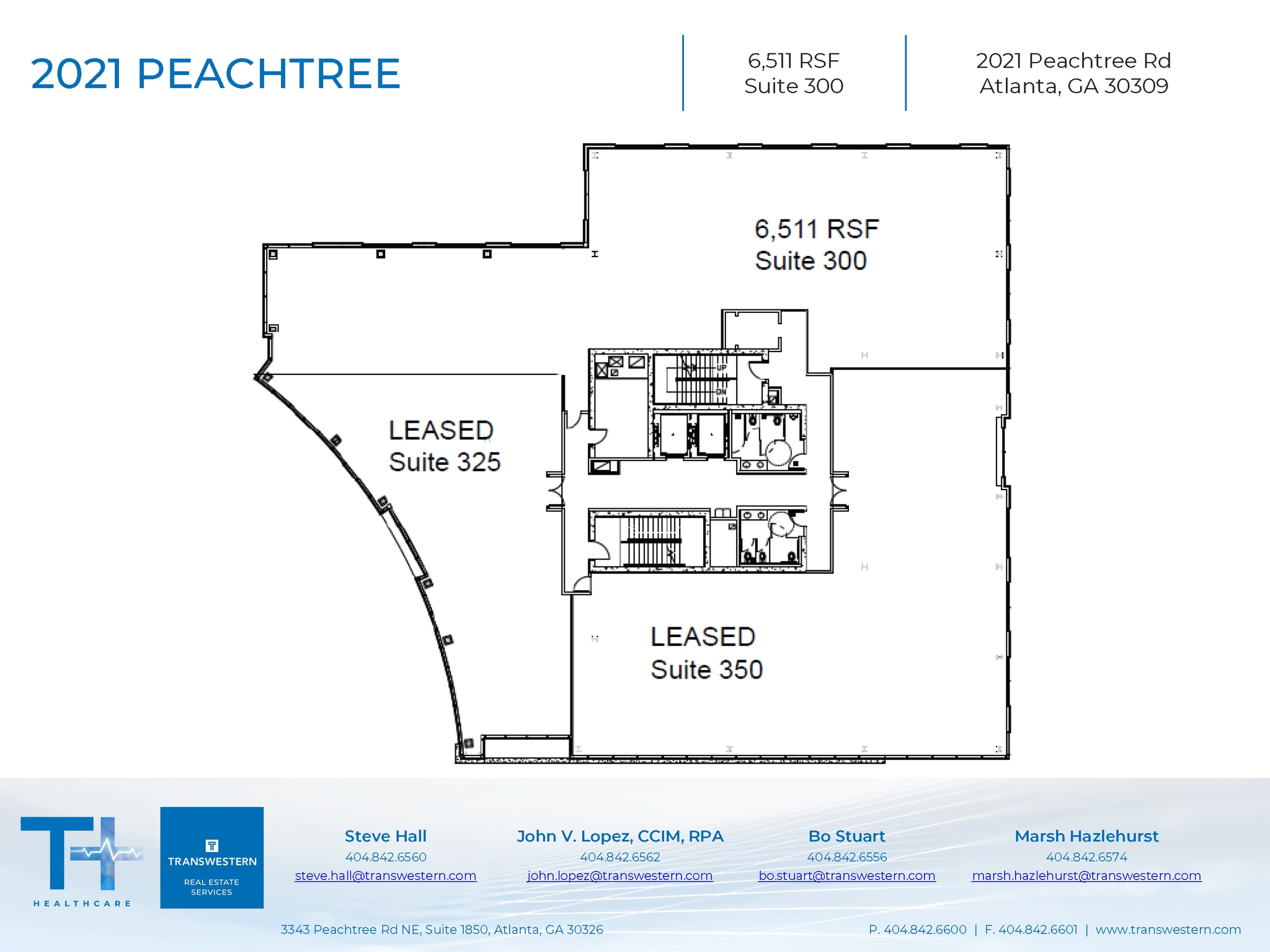 2021 Peachtree Rd, Atlanta, GA for lease Floor Plan- Image 1 of 1
