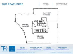 2021 Peachtree Rd, Atlanta, GA for lease Floor Plan- Image 1 of 1