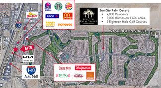 Plus de détails pour Varner Rd & Newcastle Dr, Indio, CA - Terrain à louer