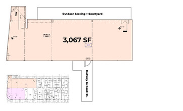 267 Main St, New Britain, CT for lease Floor Plan- Image 1 of 2