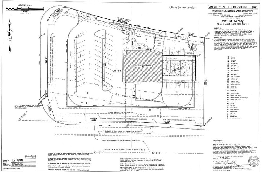 50 Orland Square Dr, Orland Park, IL for sale - Plat Map - Image 2 of 2