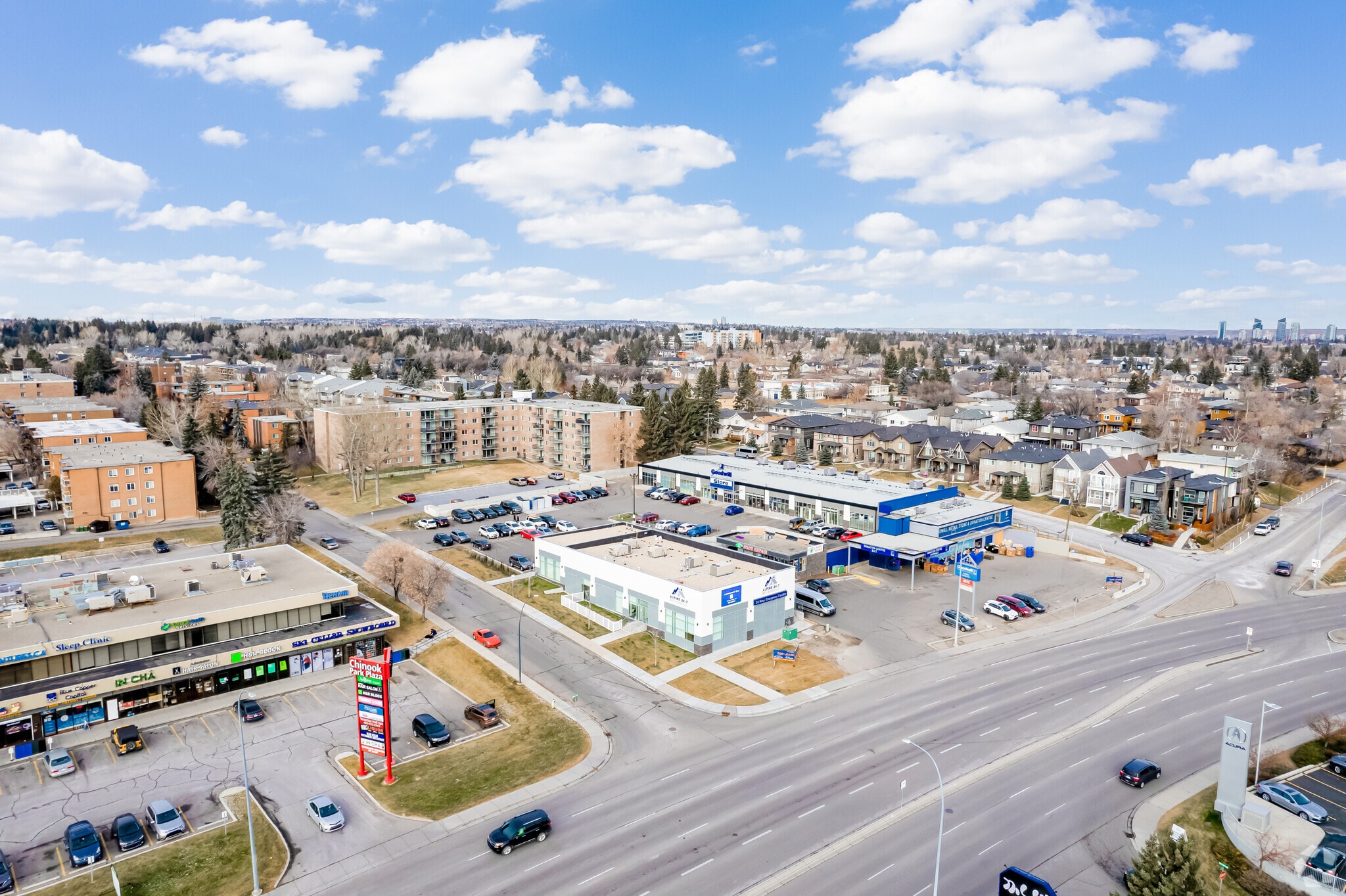5707 Macleod Trl SW, Calgary, AB for lease Aerial- Image 1 of 3