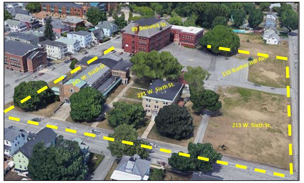 221-241 W Sixth St, Lowell, MA for sale Aerial- Image 1 of 1