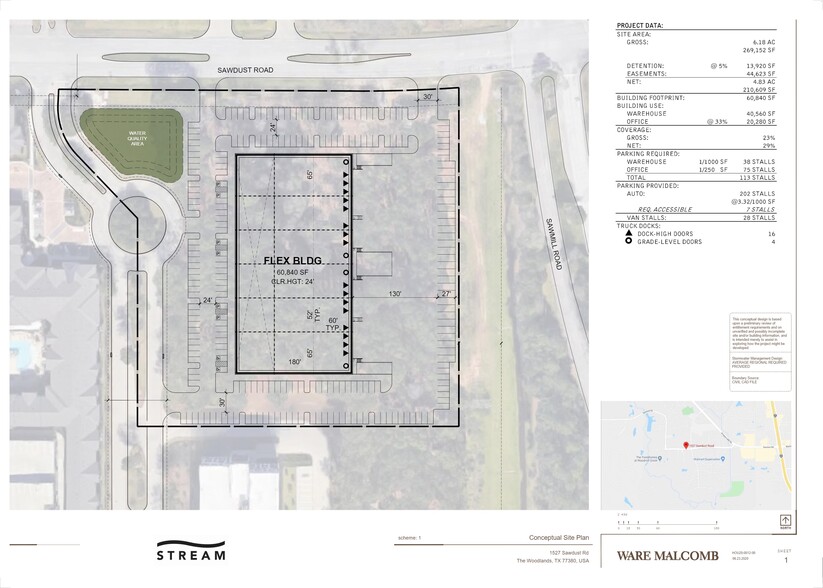 1685 Sawdust Rd, Spring, TX à vendre - Plan de site - Image 1 de 1