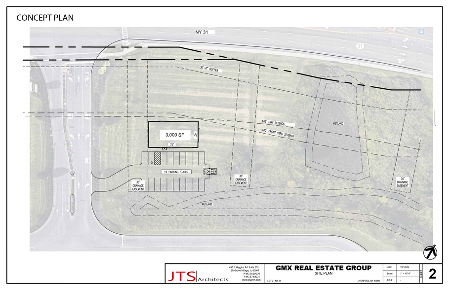 3884 State Route 31, Liverpool, NY à louer - Plan de site - Image 3 de 4