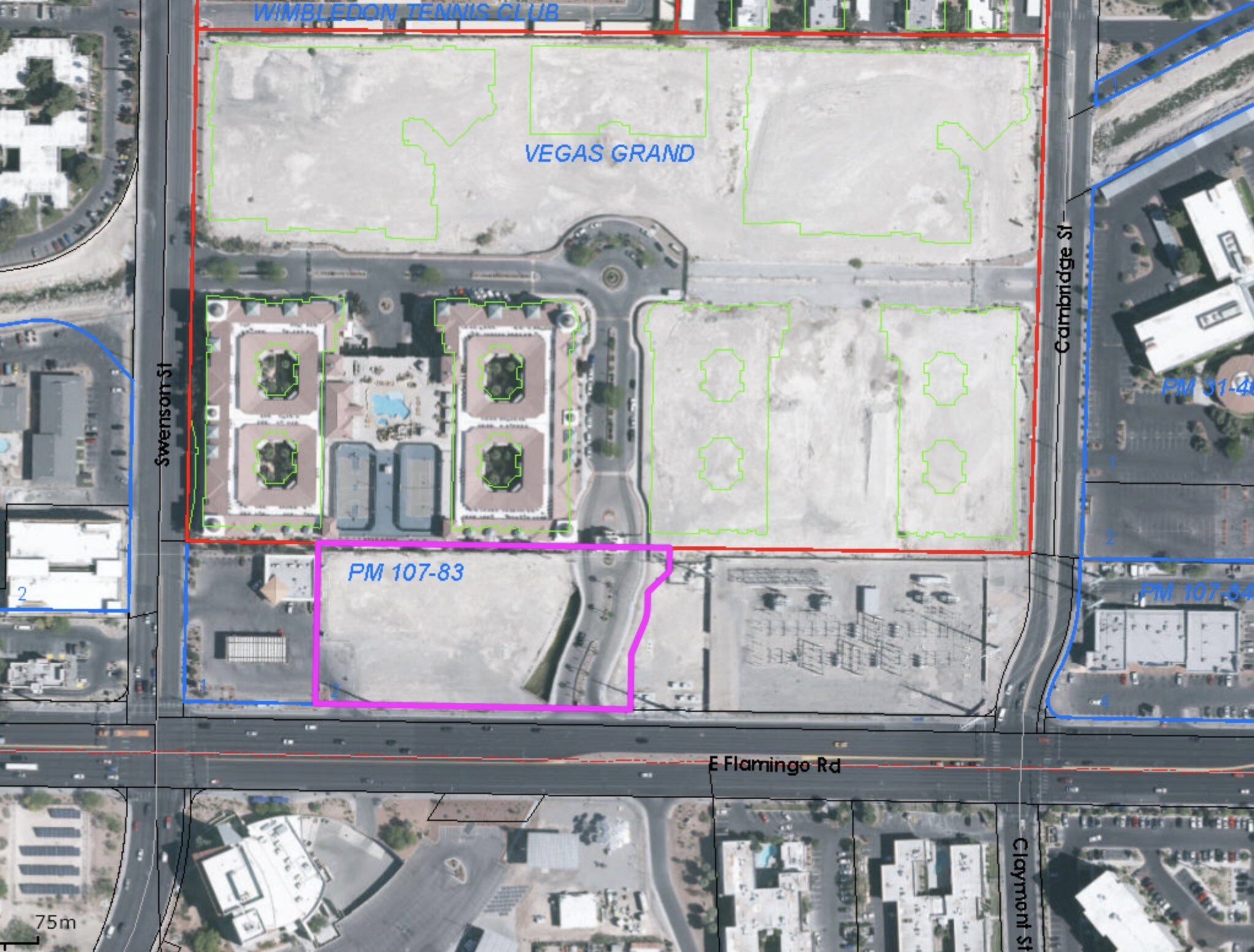 E Flamingo Rd & Swenson St, Las Vegas, NV for sale Primary Photo- Image 1 of 1