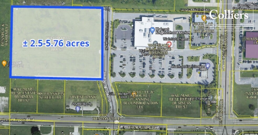SW Regional Airport Blvd, Bentonville, AR à vendre - Photo du bâtiment - Image 2 de 3