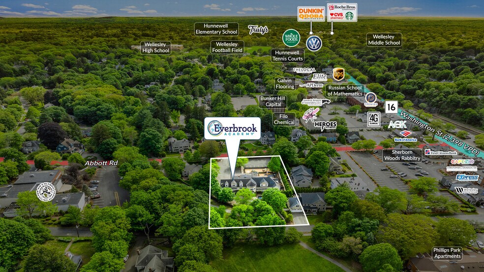 26 Abbott rd, Wellesley, MA à vendre - Photo du bâtiment - Image 2 de 5