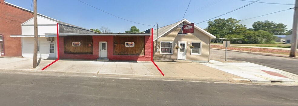 137 Main St, Clay City, IL à vendre - Photo du bâtiment - Image 2 de 3