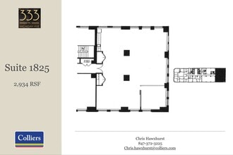333 N Michigan Ave, Chicago, IL for lease Floor Plan- Image 1 of 2