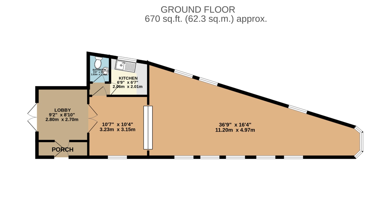 129 Colne Rd, Burnley for lease Floor Plan- Image 1 of 1