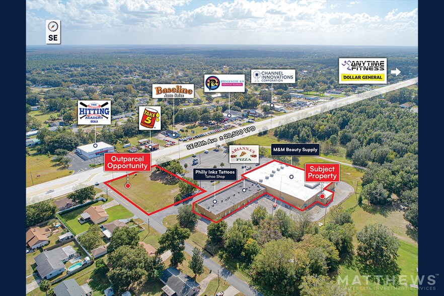 2416 SE 58th Ave, Ocala, FL à vendre - Aérien - Image 2 de 3