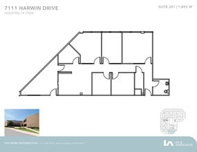7111 Harwin Dr, Houston, TX for lease Floor Plan- Image 1 of 1