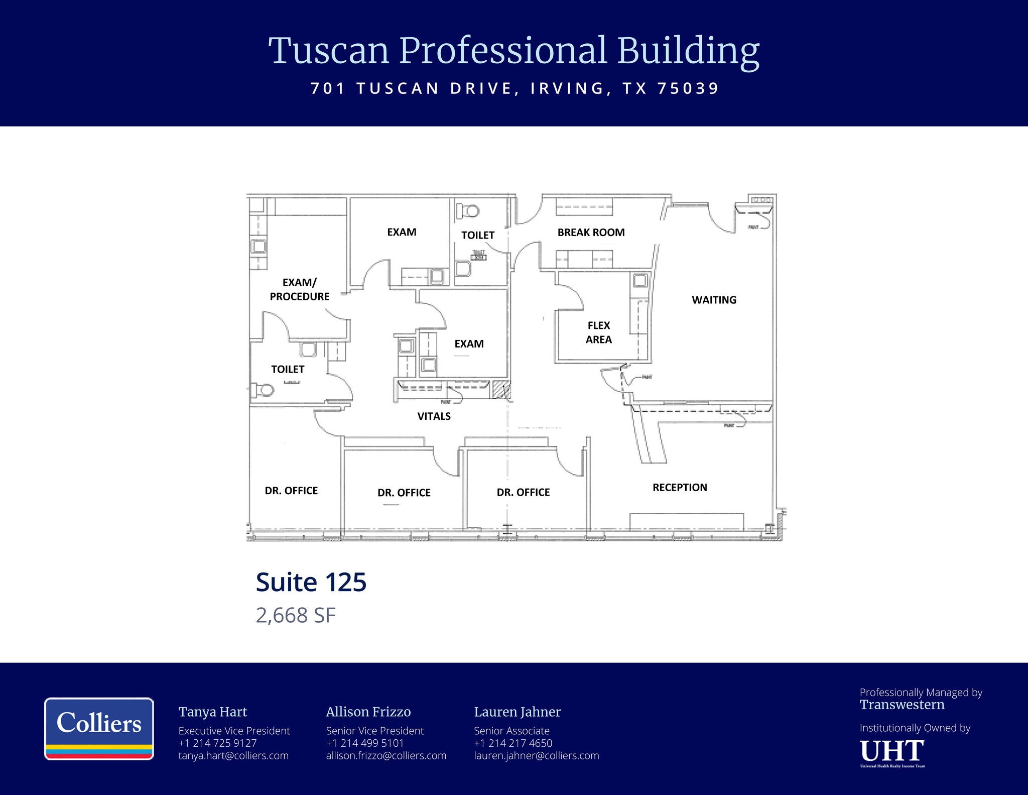 701 Tuscan Dr, Irving, TX for lease Floor Plan- Image 1 of 1