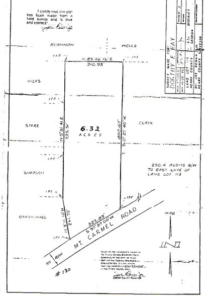 130 Mount Carmel Rd, McDonough, GA for sale - Primary Photo - Image 1 of 5