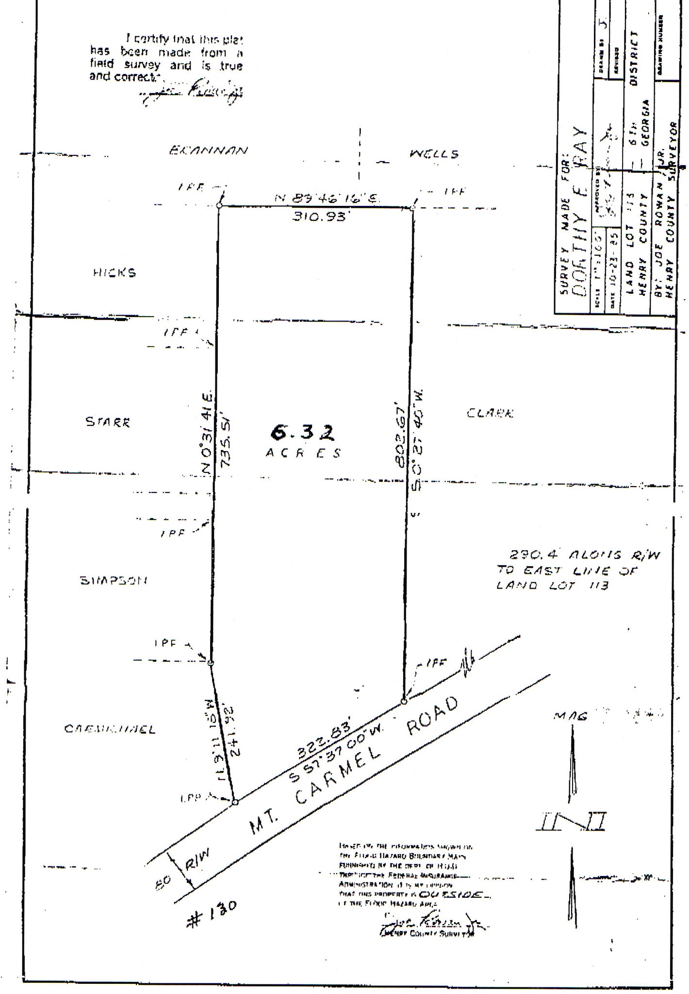 130 Mount Carmel Rd, McDonough, GA for sale Primary Photo- Image 1 of 6