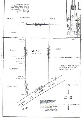 More details for 130 Mount Carmel Rd, Mcdonough, GA - Land for Sale