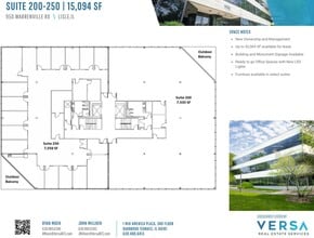 950 Warrenville Rd, Lisle, IL for lease Floor Plan- Image 2 of 2