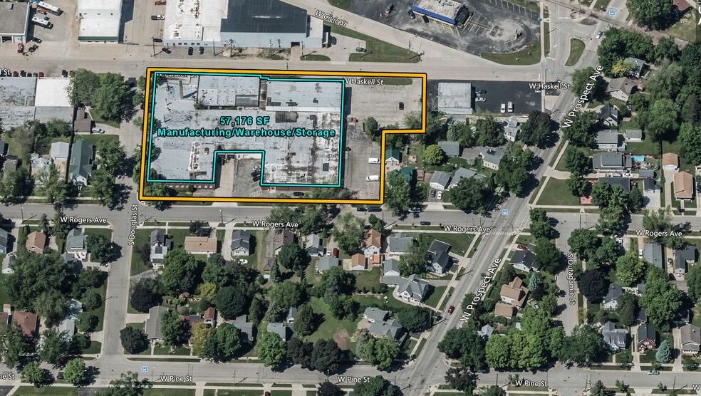 1500-1520 W Rogers Ave, Appleton, WI à louer - Aérien - Image 2 de 2