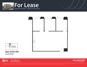 2425 & 2435 N Central Expy, Richardson, TX à louer Plan d  tage- Image 1 de 1