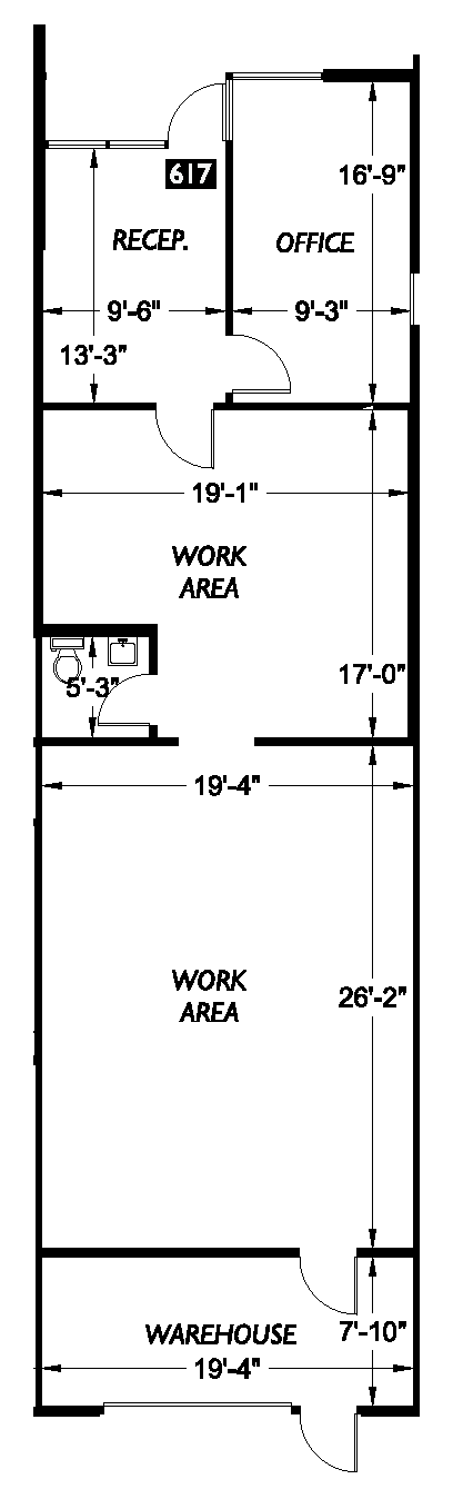 679-699 Strander Blvd, Tukwila, WA à louer Plan d’étage- Image 1 de 1