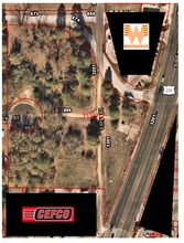 Lilly St, Longview, TX - AERIAL  map view