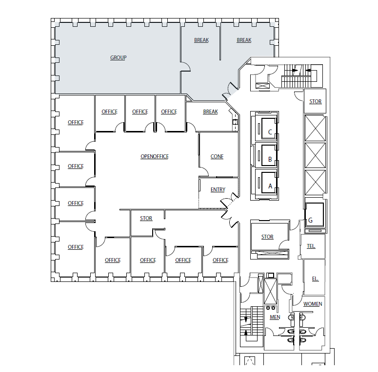 456 Montgomery St, San Francisco, CA for lease Floor Plan- Image 1 of 1