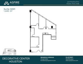 5120 Woodway Dr, Houston, TX for lease Floor Plan- Image 1 of 1