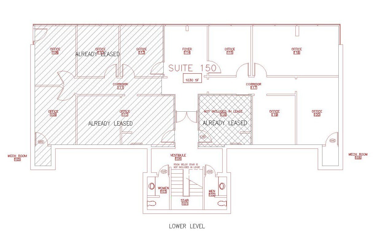 3700 Longview Dr, Chamblee, GA for lease Floor Plan- Image 1 of 3