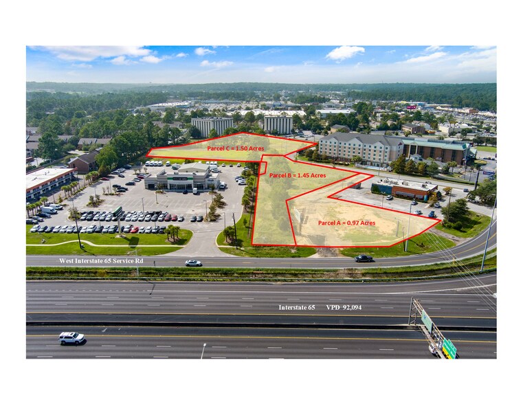 836 W I65 Service Rd S, Mobile, AL à vendre - Photo du bâtiment - Image 1 de 3