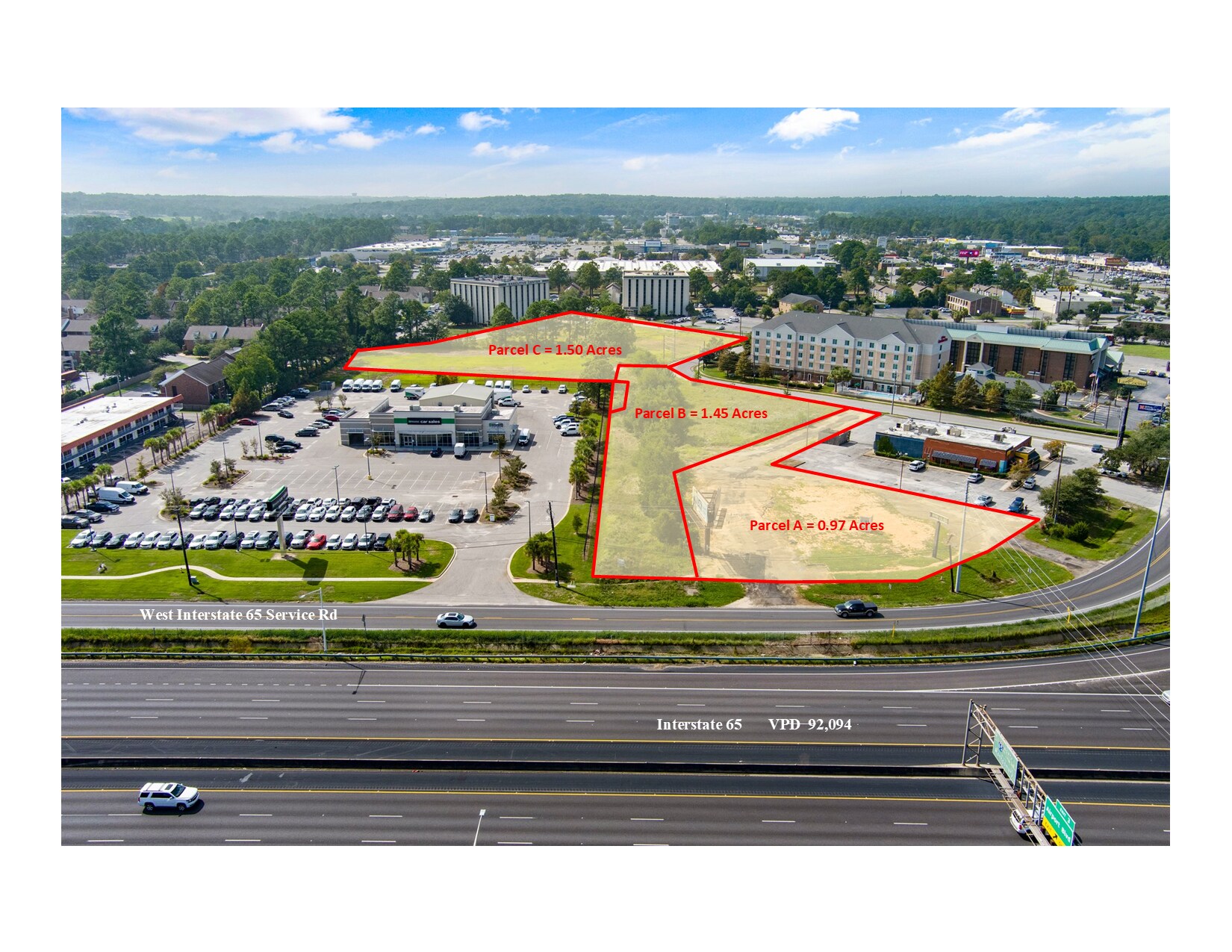 836 W I65 Service Rd S, Mobile, AL à vendre Photo du bâtiment- Image 1 de 4