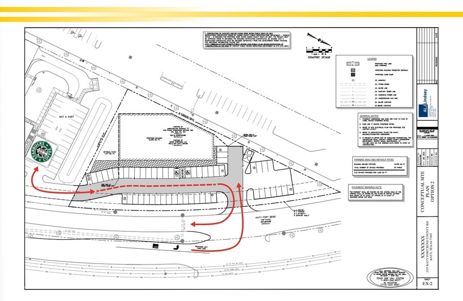 2157 Katy Fort Bend Rd, Katy, TX for lease - Site Plan - Image 2 of 2