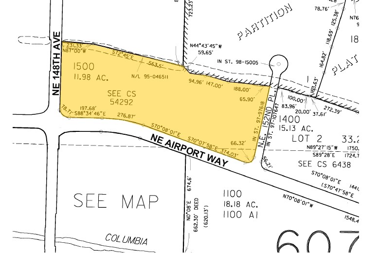14811 NE Airport Way, Portland, OR à louer - Plan cadastral - Image 3 de 19
