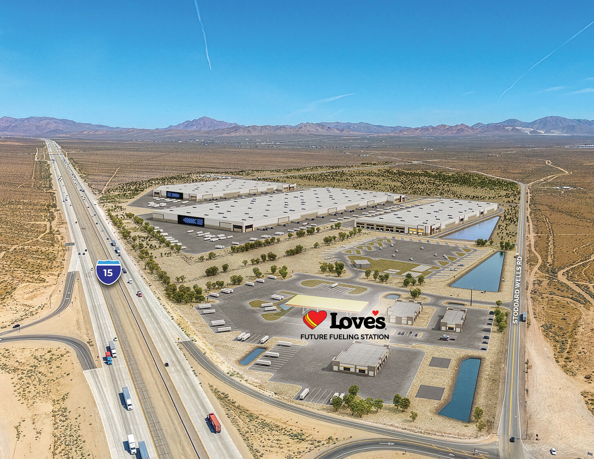 NEC Stoddard Wells Rd. & Interstate 15, Victorville, CA à louer Photo principale- Image 1 de 4