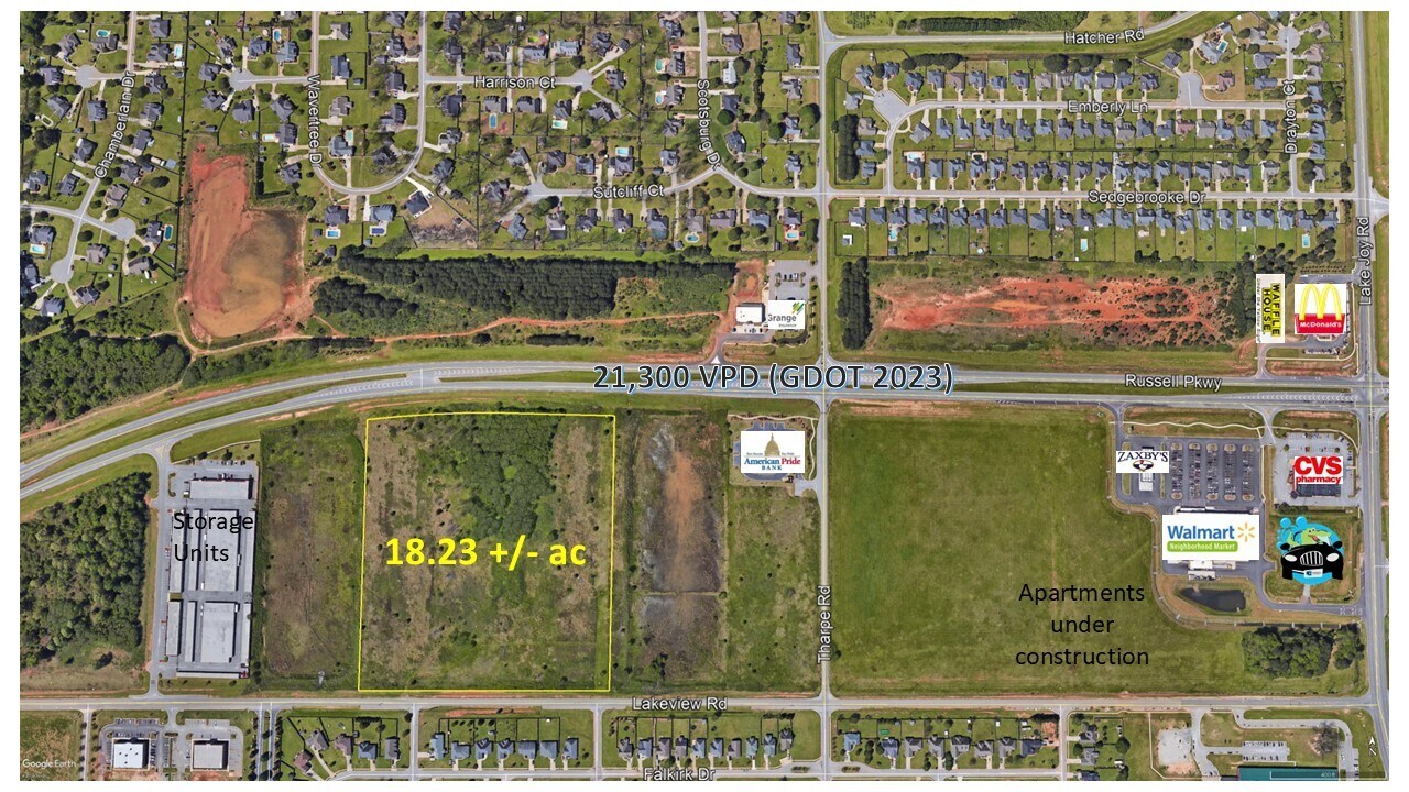 Russell Pky, Warner Robins, GA à vendre Photo du bâtiment- Image 1 de 2