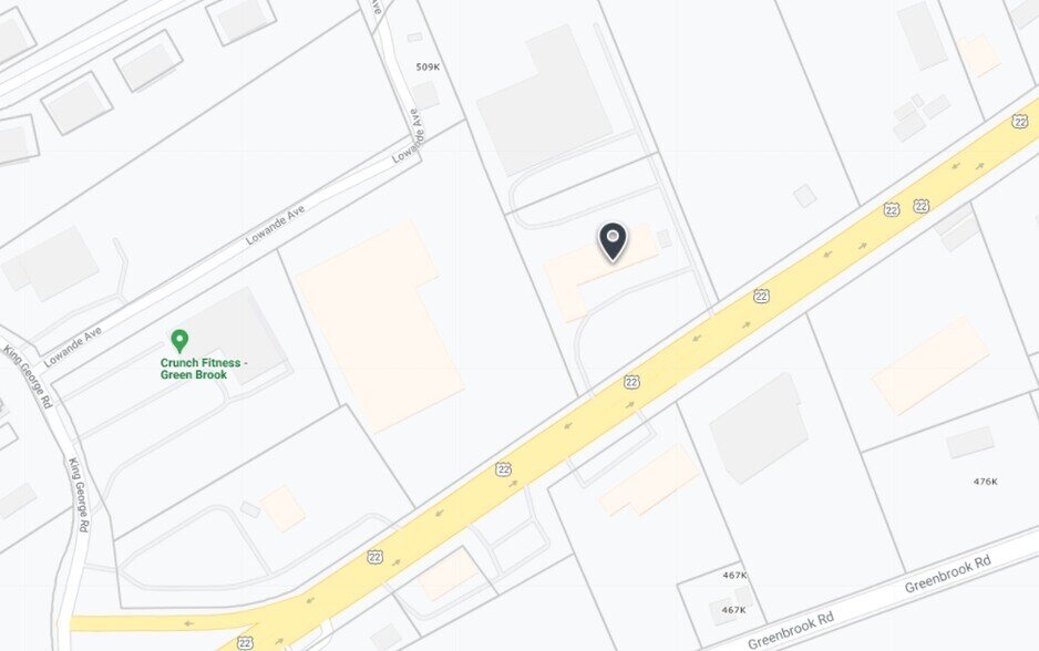 350 US Highway 22 W, Green Brook, NJ for lease - Plat Map - Image 2 of 7