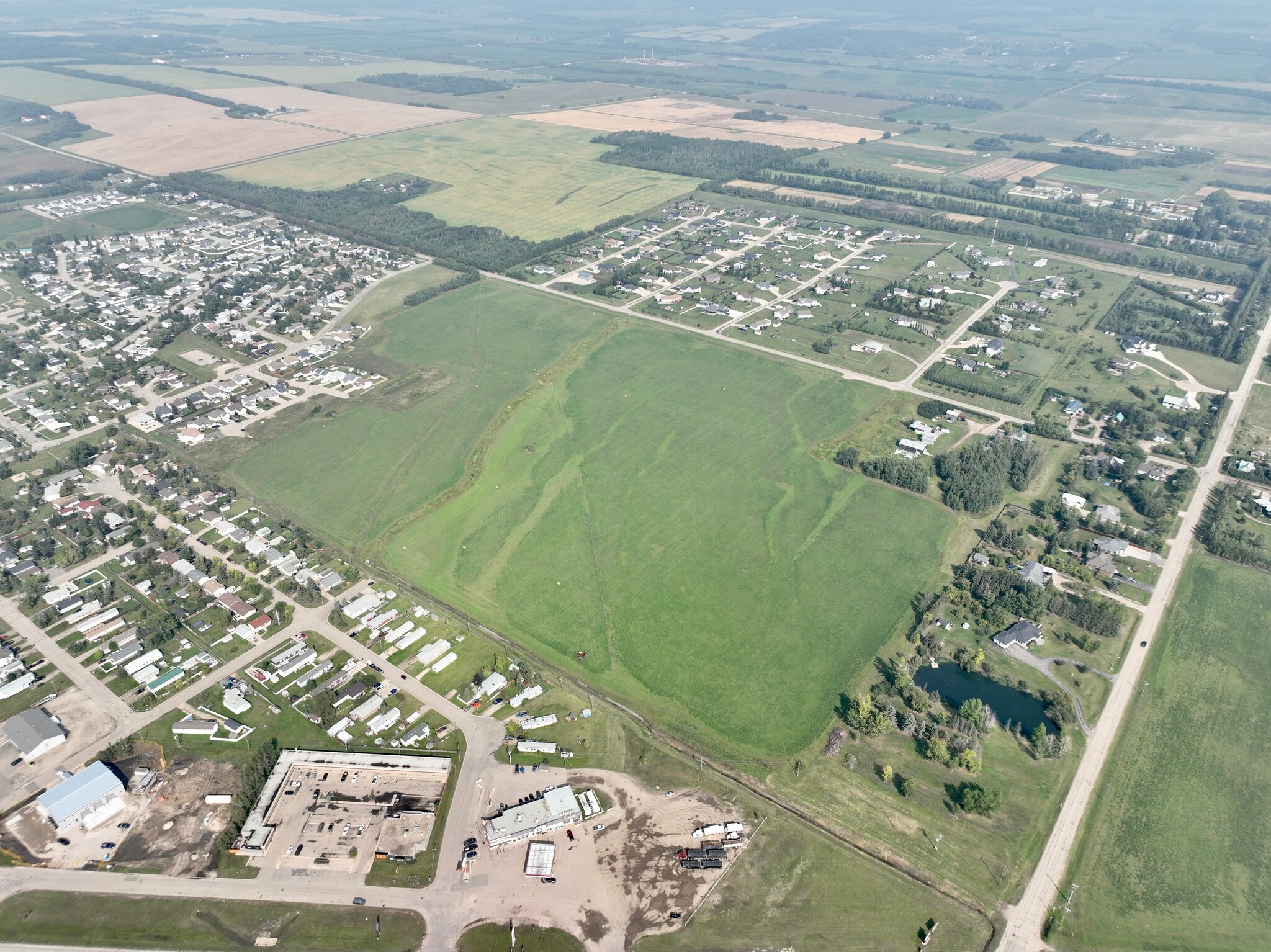 11th Ave, Beaverlodge, AB for sale Aerial- Image 1 of 8