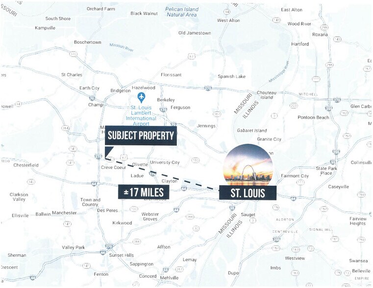 11733-11745 Olive Blvd, Creve Coeur, MO à vendre - Photo du bâtiment - Image 2 de 9