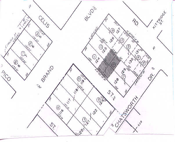 216-220 S Brand Blvd, San Fernando, CA for lease - Plat Map - Image 2 of 32