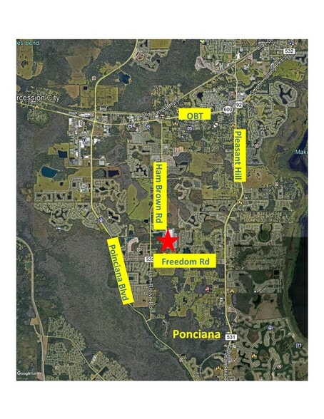 4457 Freedom Rd, Kissimmee, FL à vendre - Aérien - Image 3 de 6