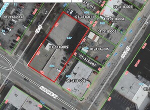 1112 Monroe St, Toledo, OH - Aerial  map view