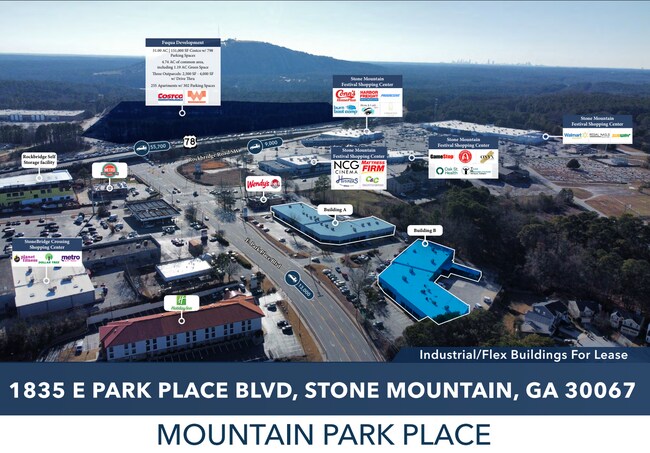 Plus de détails pour 1785 E Park Place Blvd, Stone Mountain, GA - Local d'activités à louer