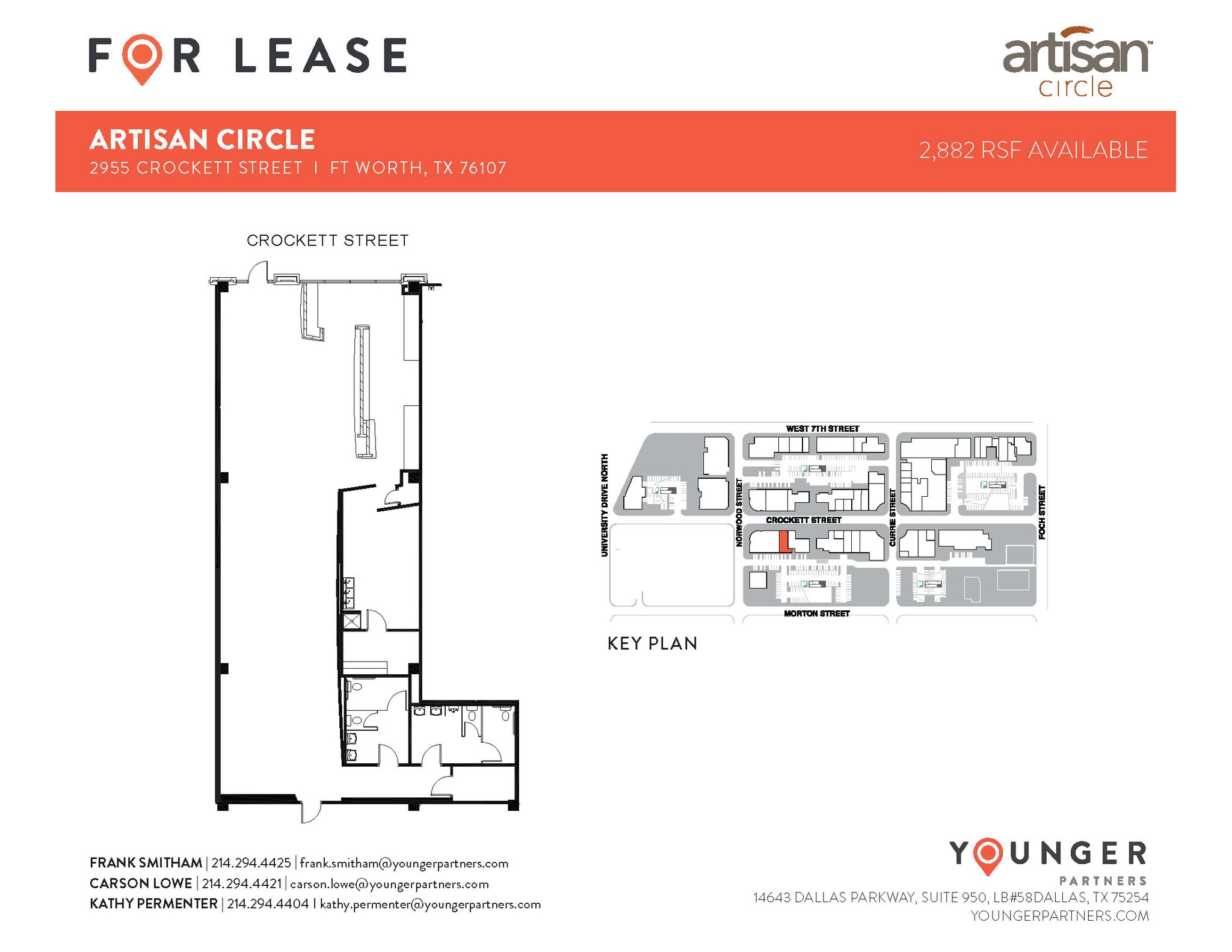 2973 W 7th St, Fort Worth, TX for lease Floor Plan- Image 1 of 1