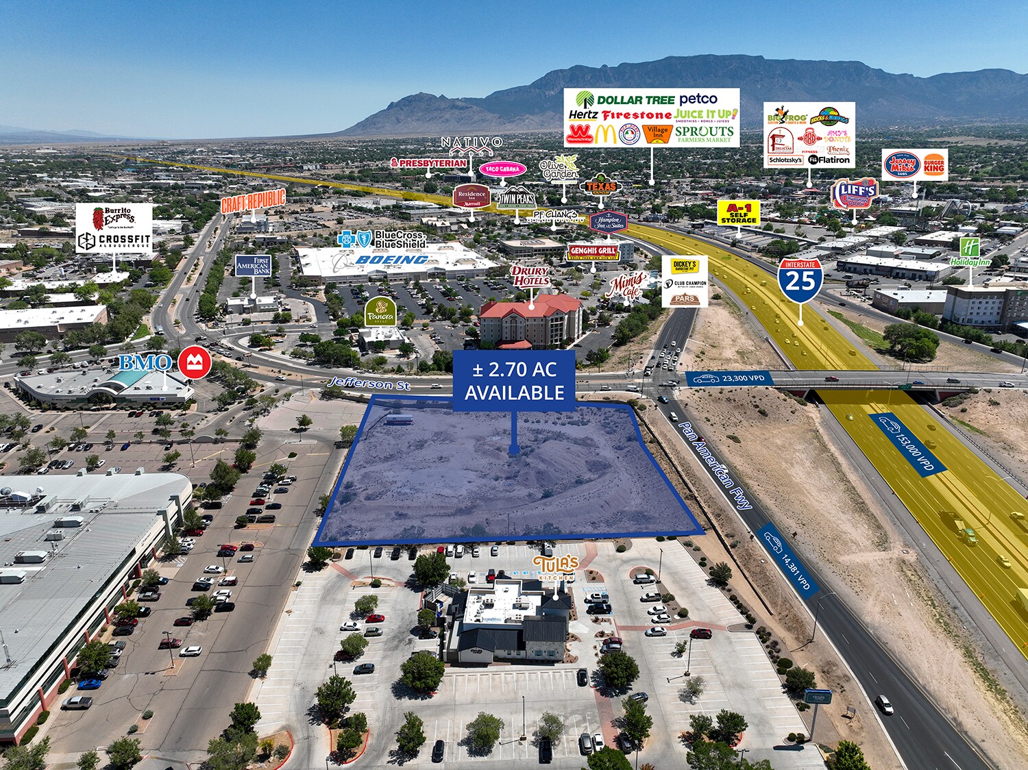 5401 Pan American West Fwy, Albuquerque, NM à vendre Photo du bâtiment- Image 1 de 6