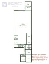 20640 Bahama St, Chatsworth, CA à louer Plan d’étage- Image 2 de 2